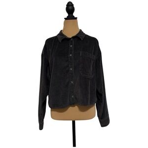 American‎ Eagle Outfitters Black Utility Jacket